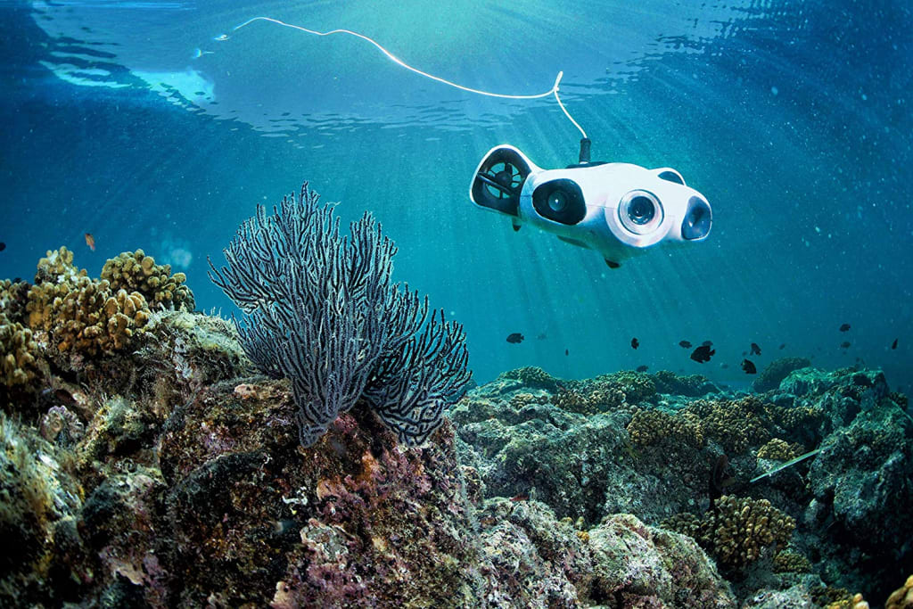 Meet Youcan's BW Space Underwater Drone: The Submersible Drone with a ...