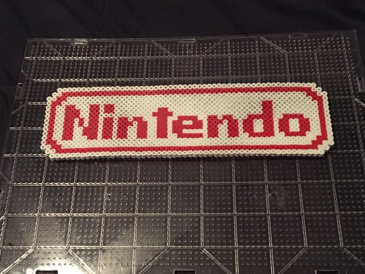 Nintendo Logo Perler Bead DIY | Gamers