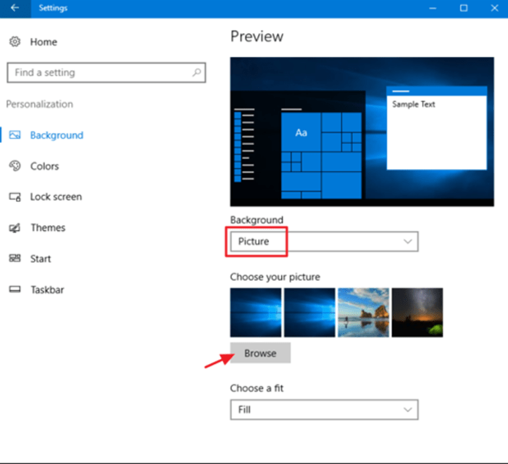 How to Change the Look of Windows 10 Desktop | 01