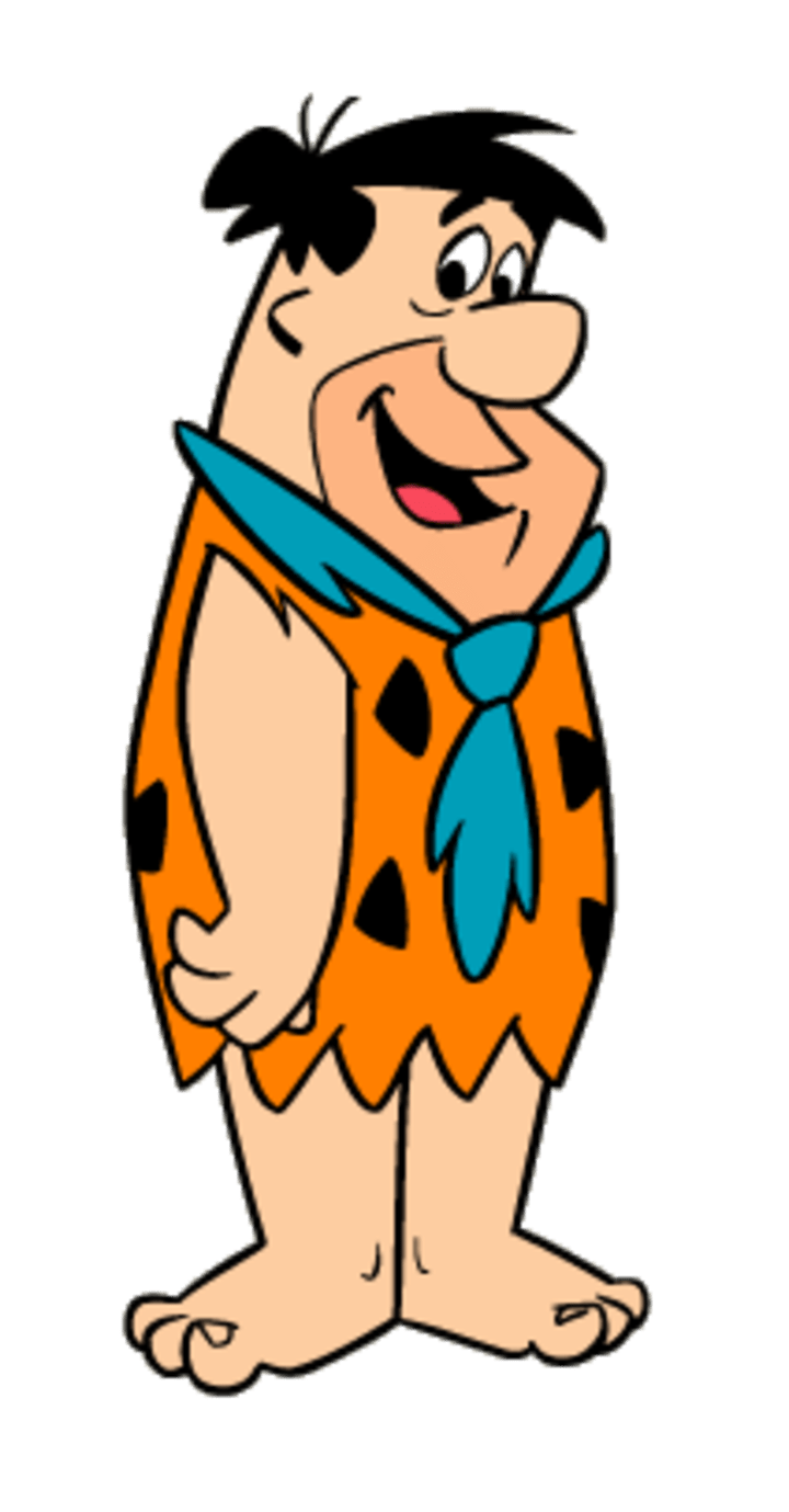 Fred Flintstone Alan Reed And Yabba Dabba Doo