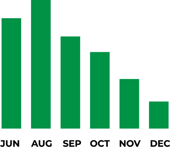 Seasonal Trends Monthly Graph