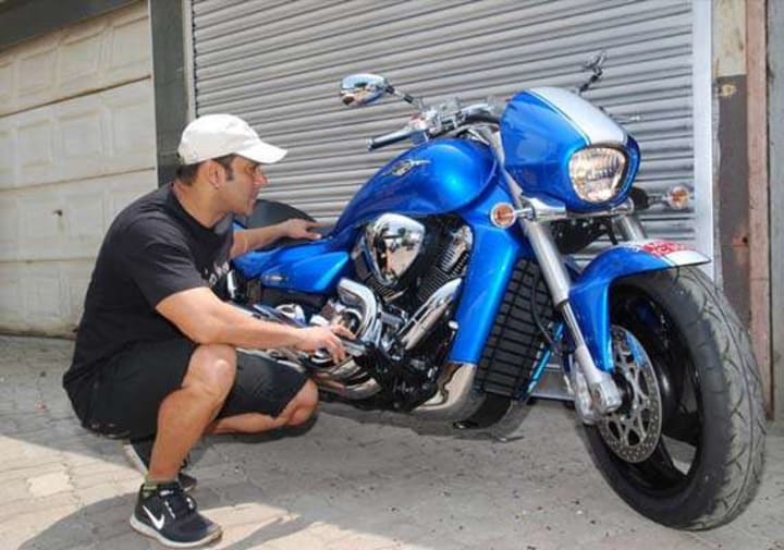 How Salman Khan Spent $100 Million Dollars of His Fortune salman khan bike