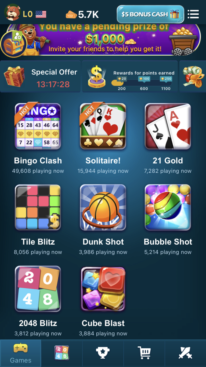 Bingo Clash Review Playing SkillBased Cash Games