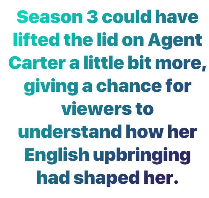 Hayley Atwell Reveals What We Could Have Seen In Agent Carter Season 3 Could It Ever Happen Geeks