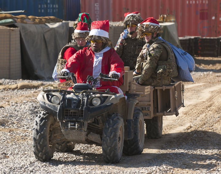 10 Amazing Ways Troops Celebrate the Holidays in Afghanistan