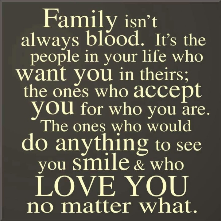 The True Meaning Of Family