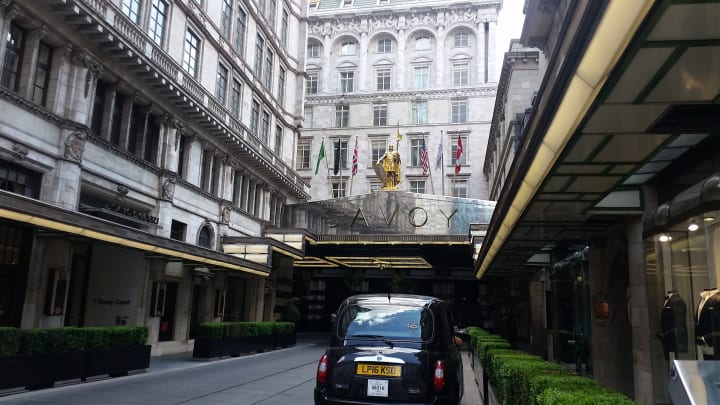 Afternoon Tea At The Savoy Hotel London