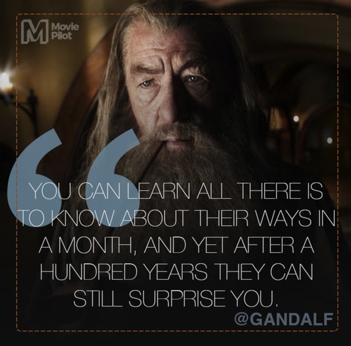 lord of the rings gandalf quotes about gollum