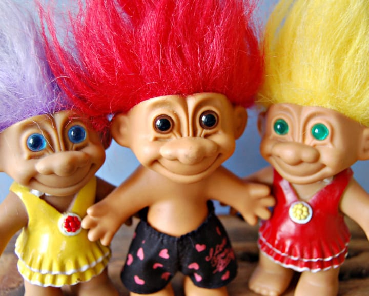 1990s troll dolls