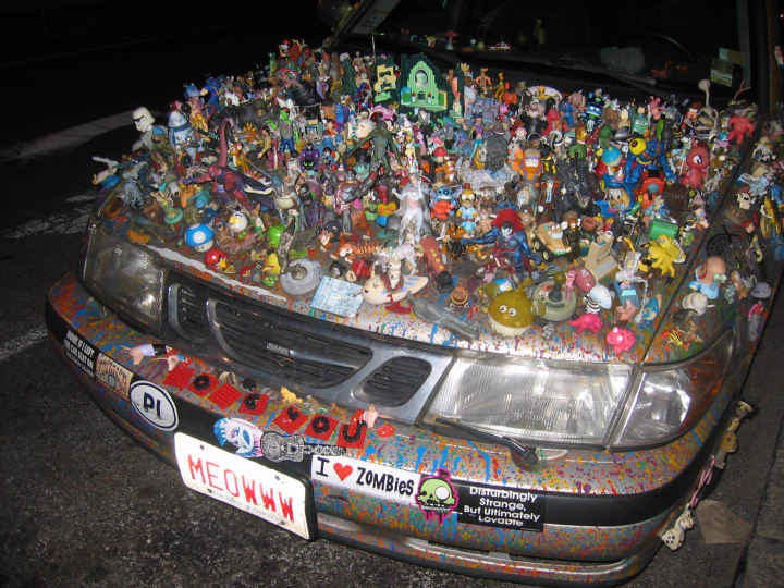 Weirdest Car Customizations Wheel