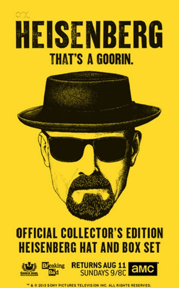 walter white hat type