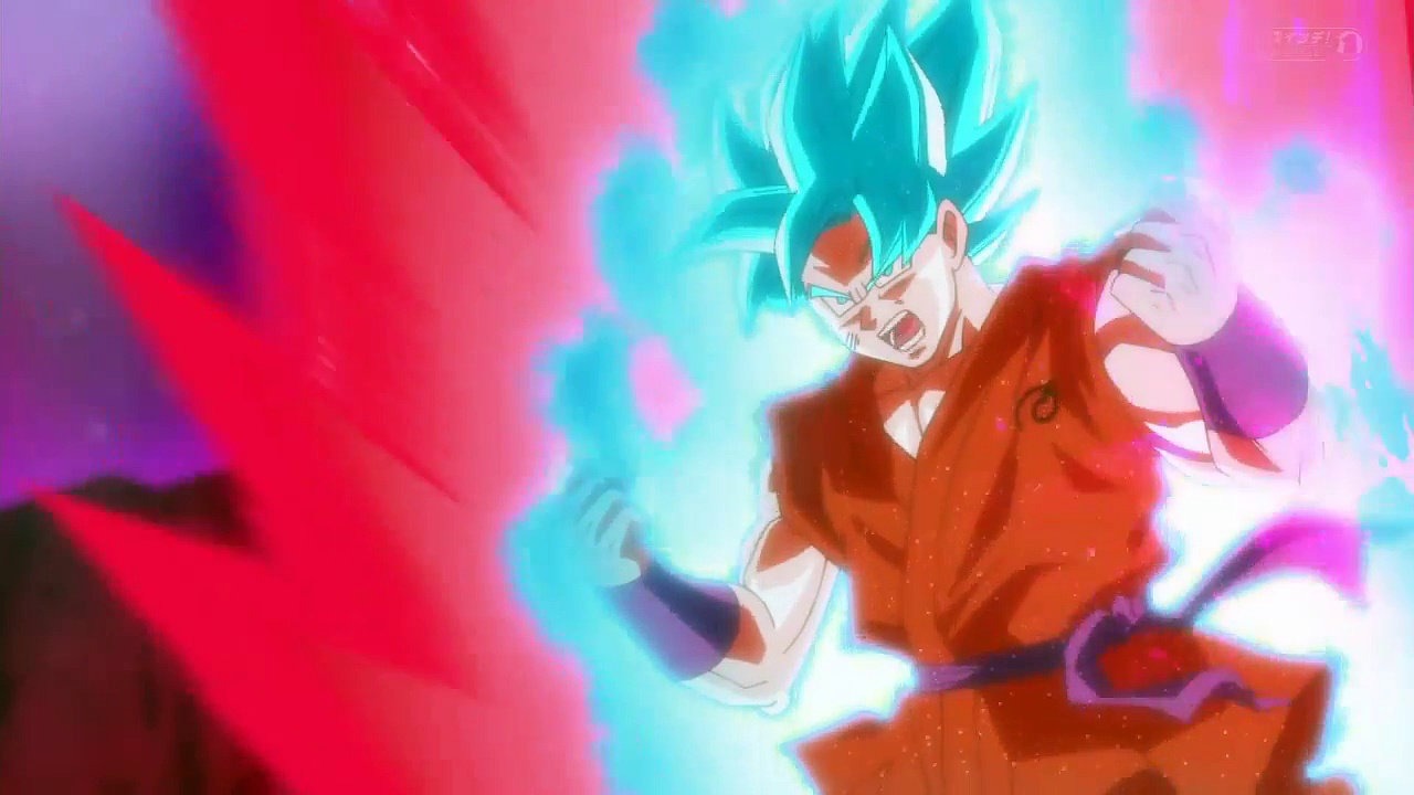 Goku SSJ blue kaioken - Dragon ball saga