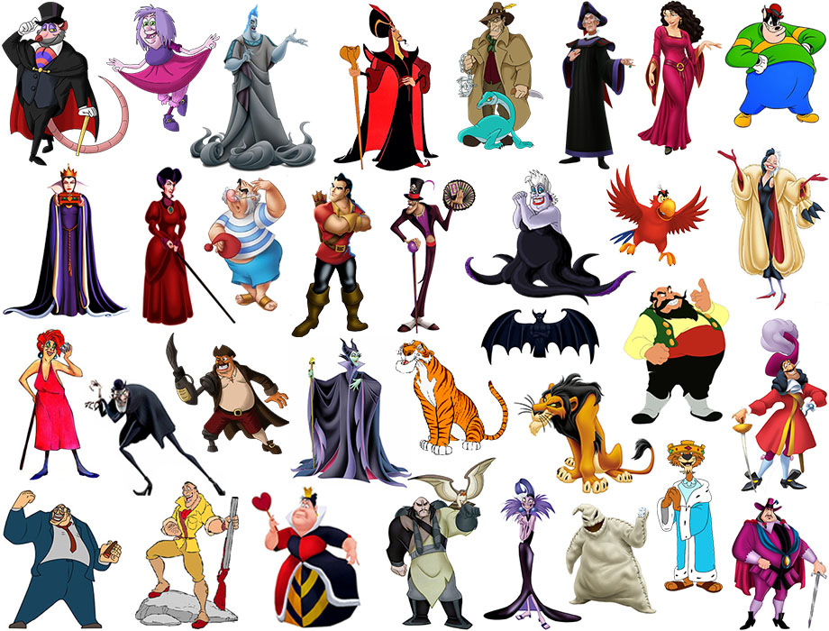 evil disney characters