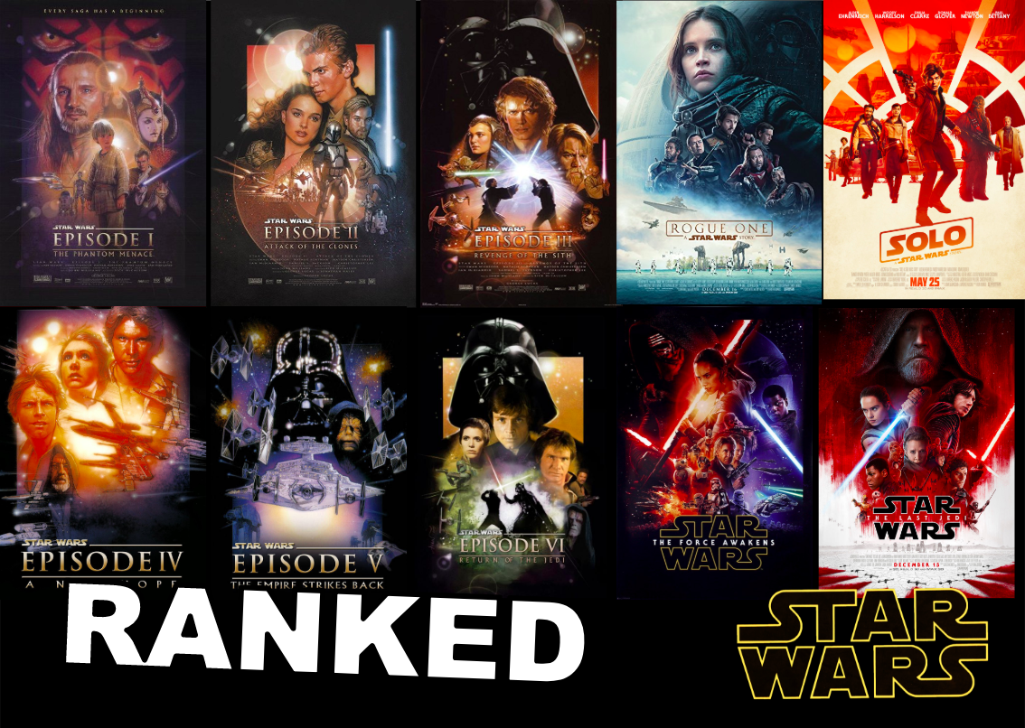 Every 'Star Wars' Movie, Ranked Worst to Best