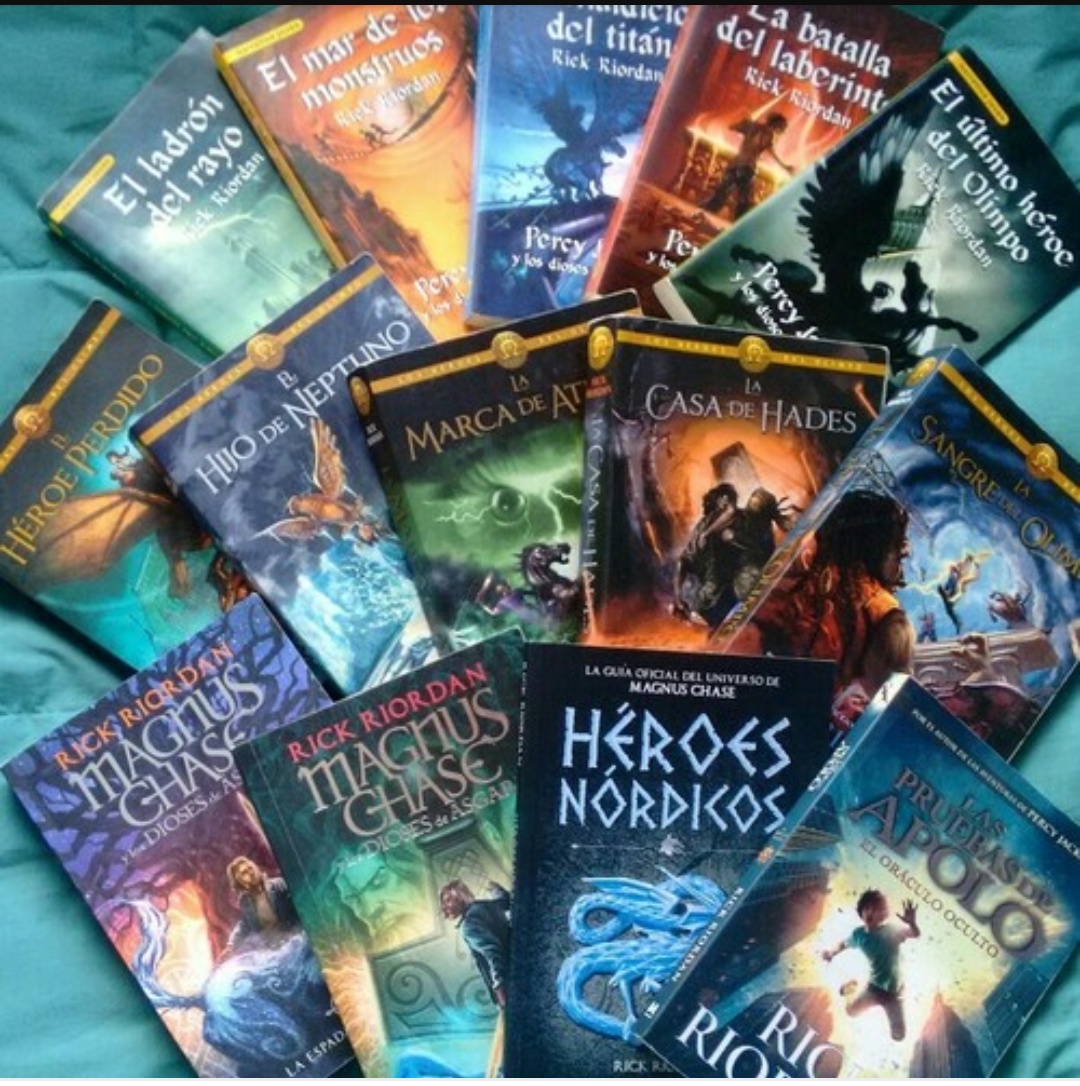 books by rick riordan list