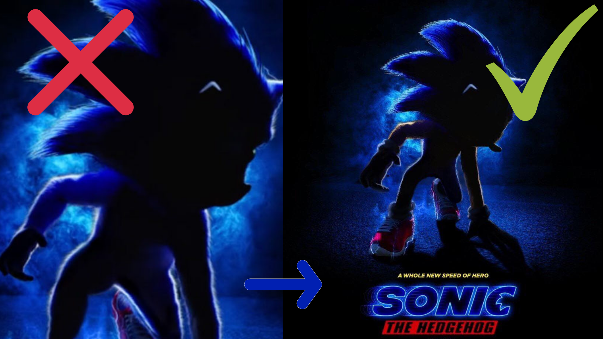 New 'Sonic the Hedgehog' movie poster unveiled and fans aren't happy