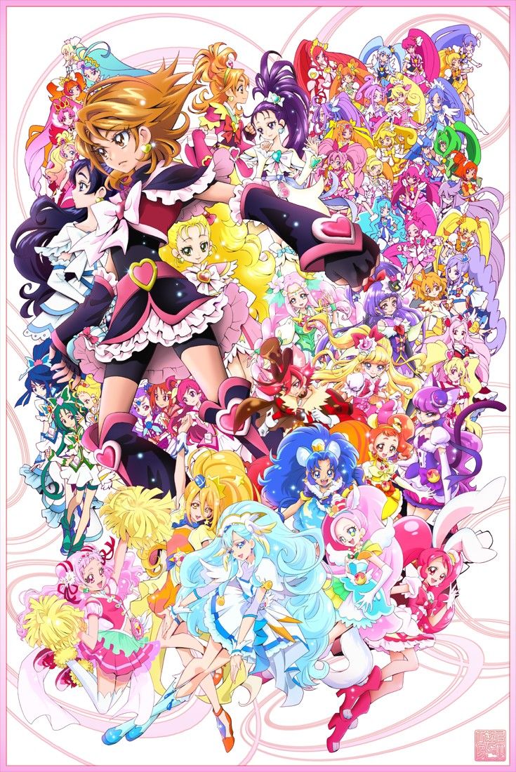 As Voted by the Fans, the Top 5 Pink Precure!