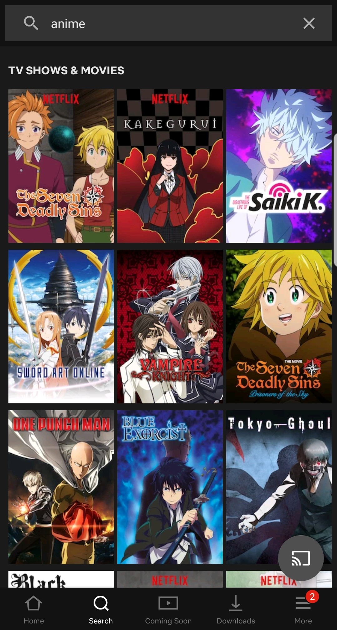 Anime you can watch on Netflix