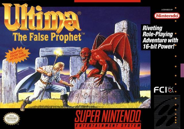 Ultima VII: The Black Gate, Super Nintendo