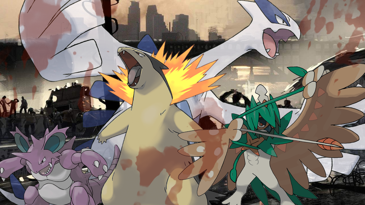 zombie apocalypse team pokemon