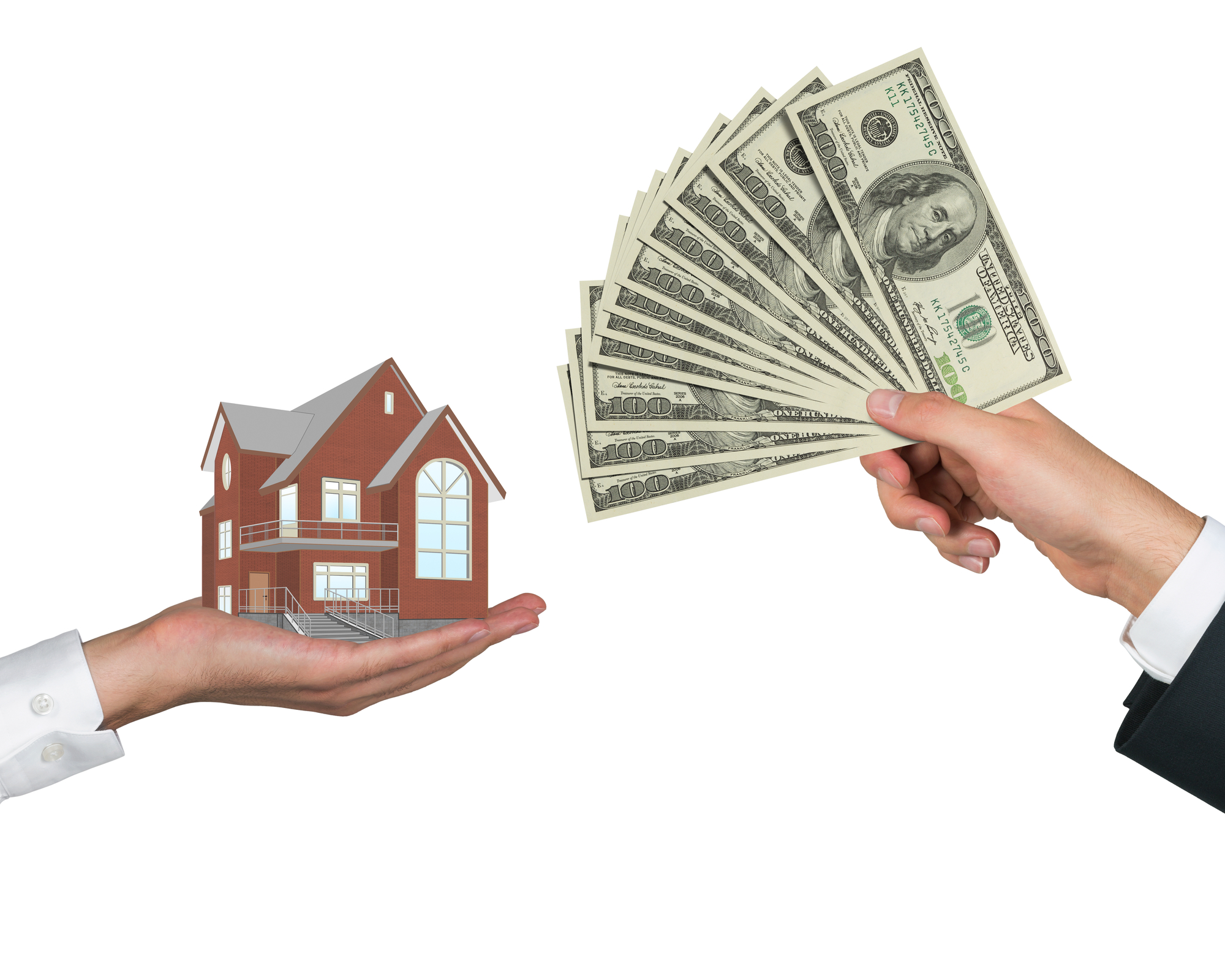 typical deposit when buying a house