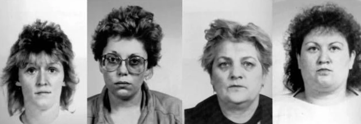 Unknown Gender History: Lainz Angels of Death: Maria Gruber, Irene Leidolf,  Stephanija Mayer, and Waltraud Wagner – Austria 1989