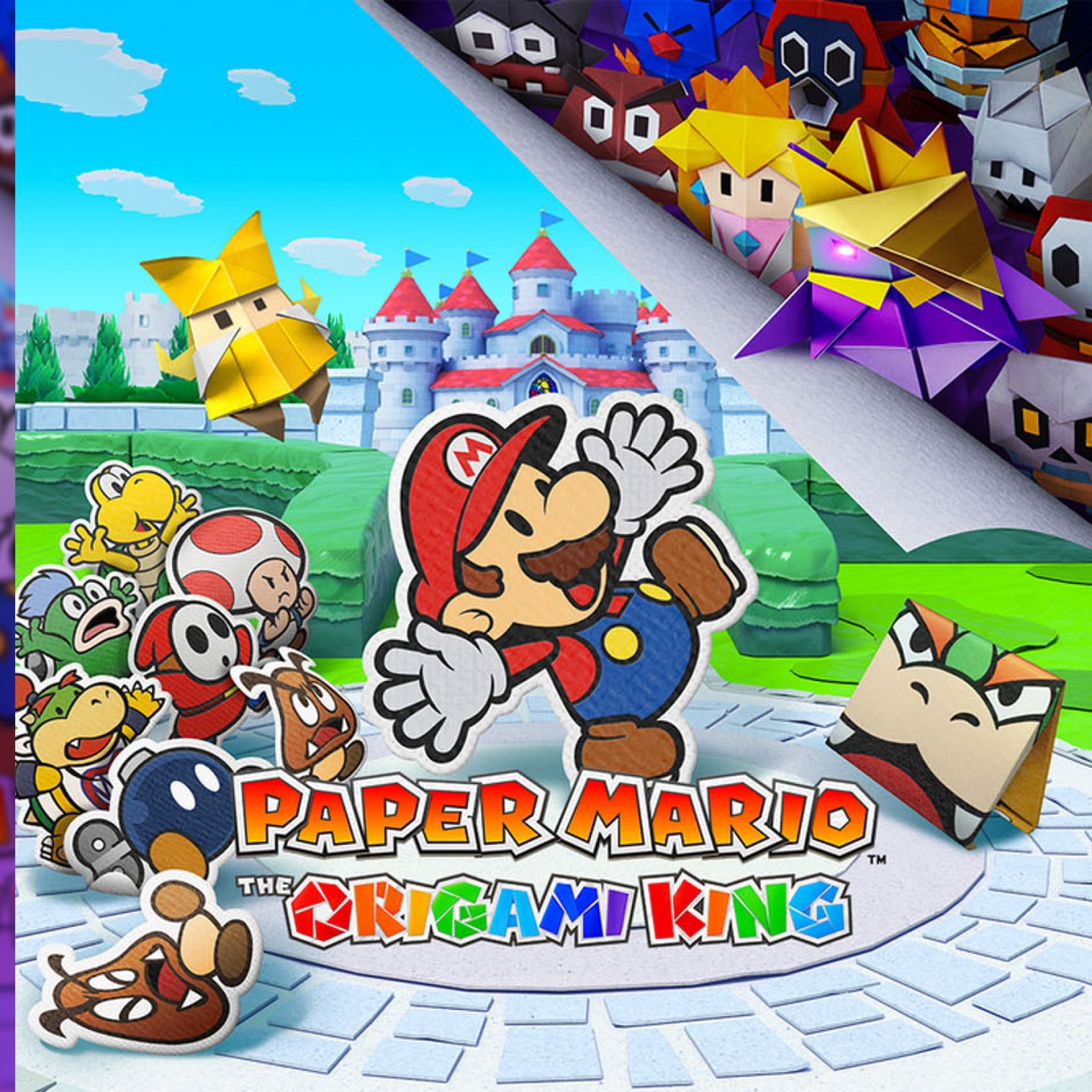 paper mario origami king eshop