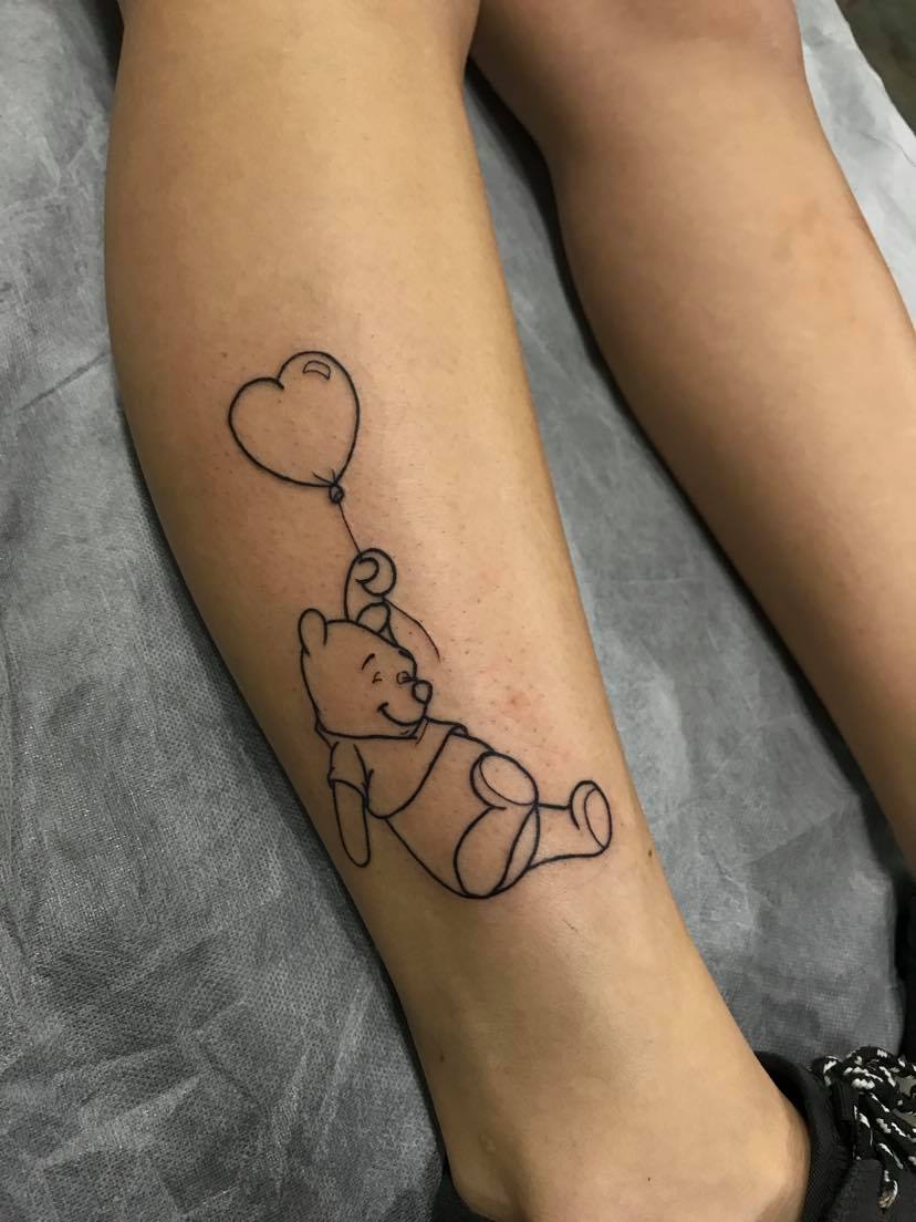 The Dolorosa Tattoo Co on Instagram Winnie the Pooh by Jackie  tattoosbyjaclyn Made at thedolorosatattoo