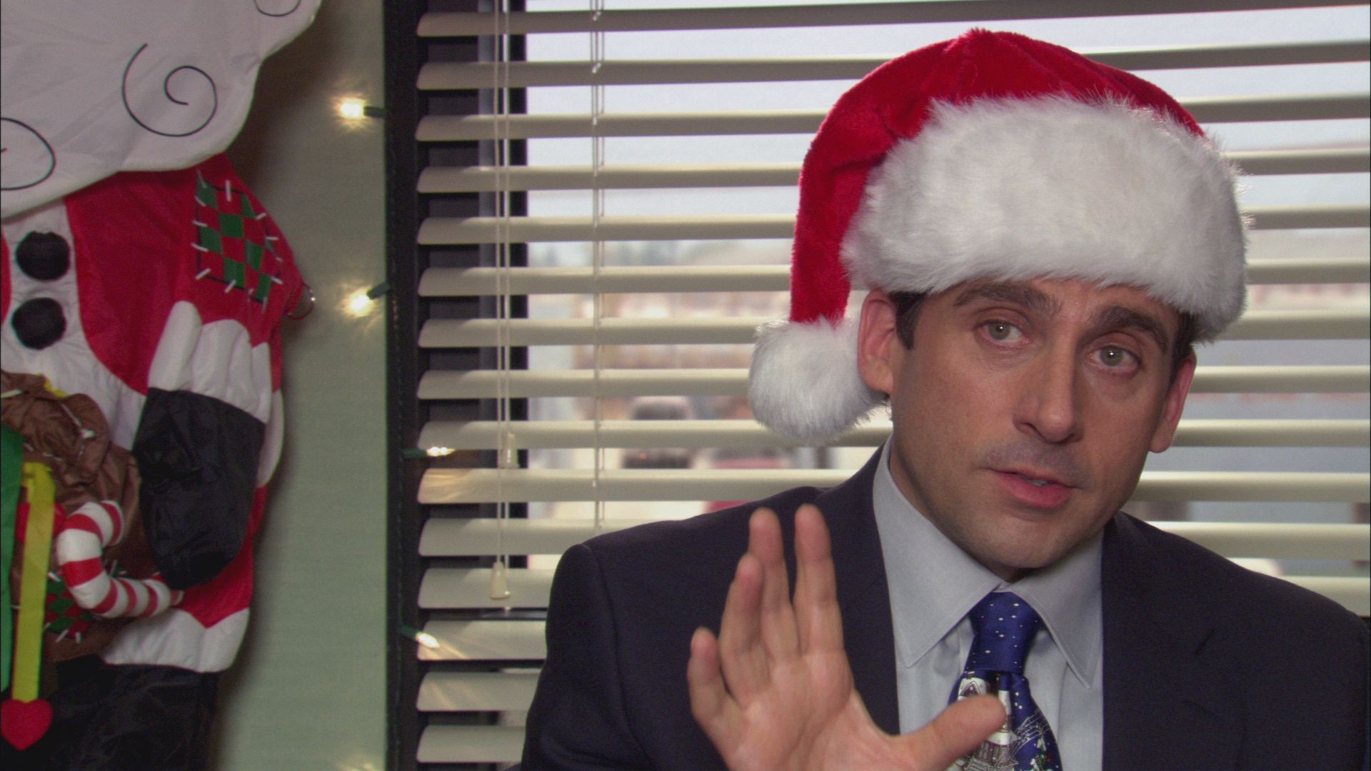 christmas office party background