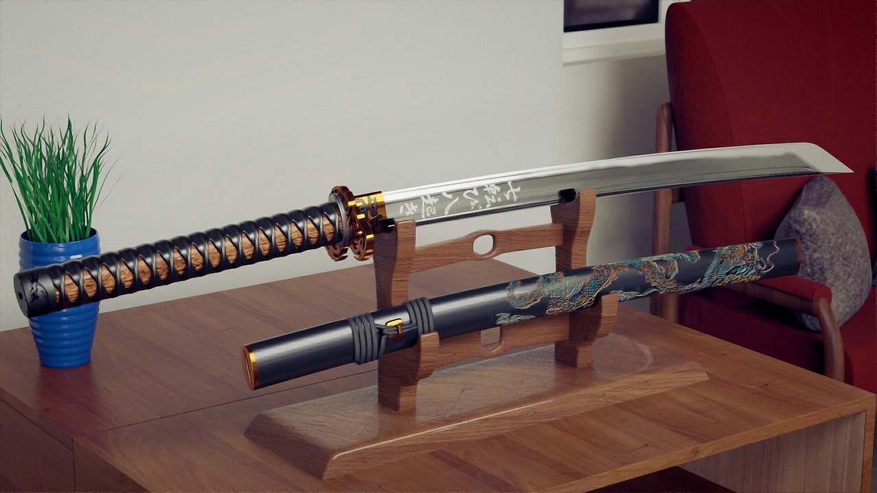 Katana japonais