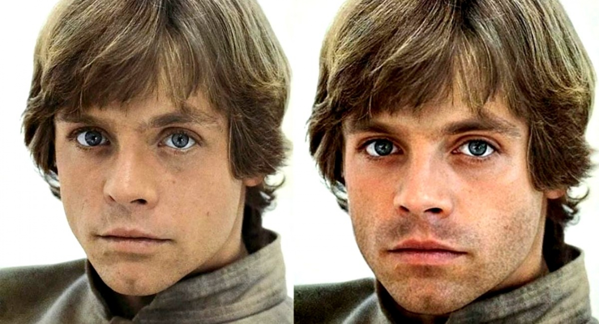 Mark Hamill Young Luke Skywalker Mask 