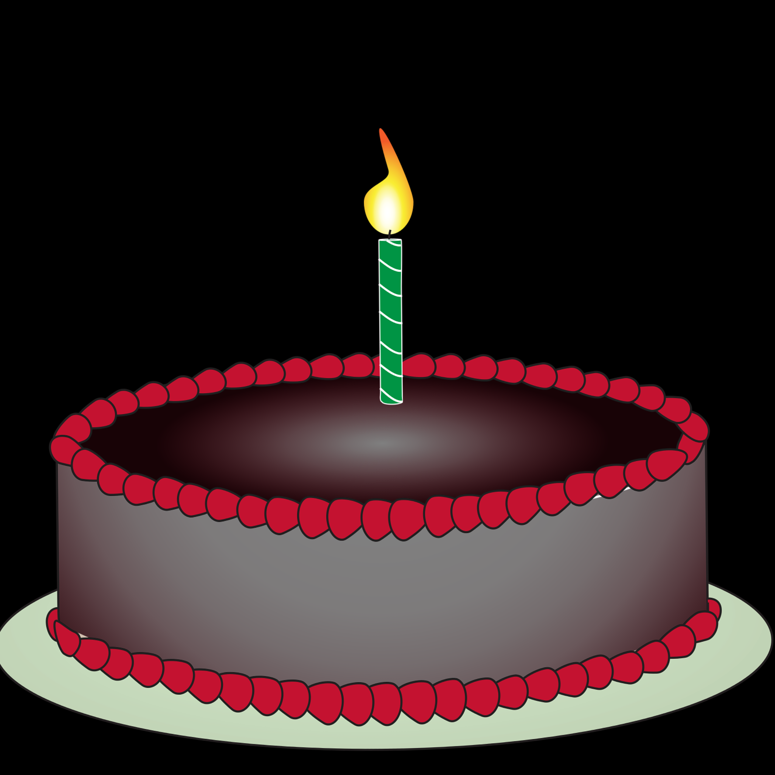 smashed cake clipart