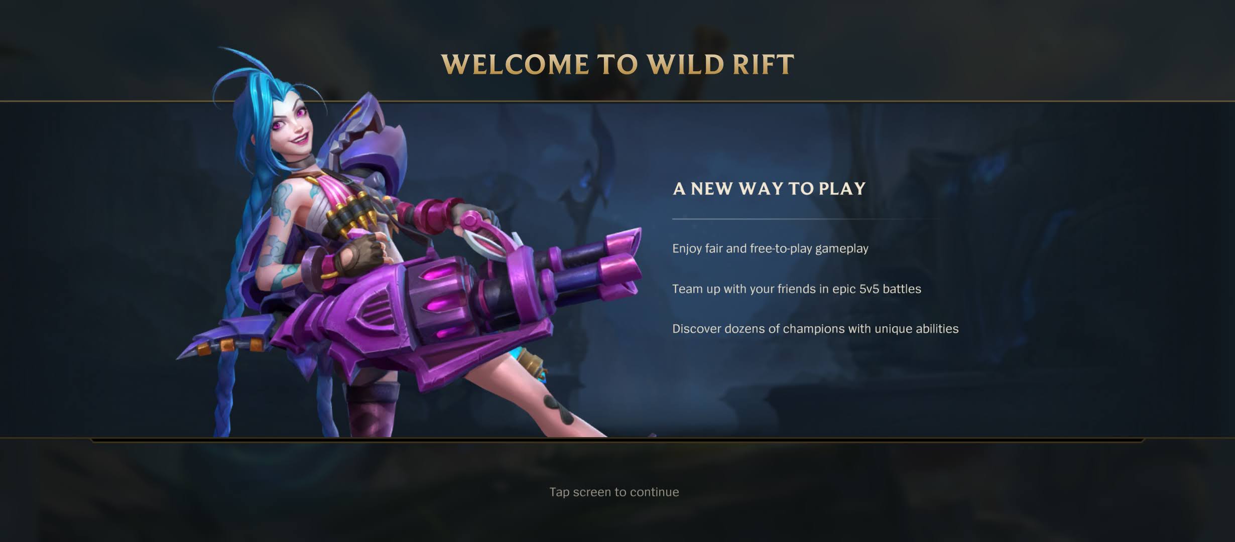 Welcome to League of Legends: Wild Rift