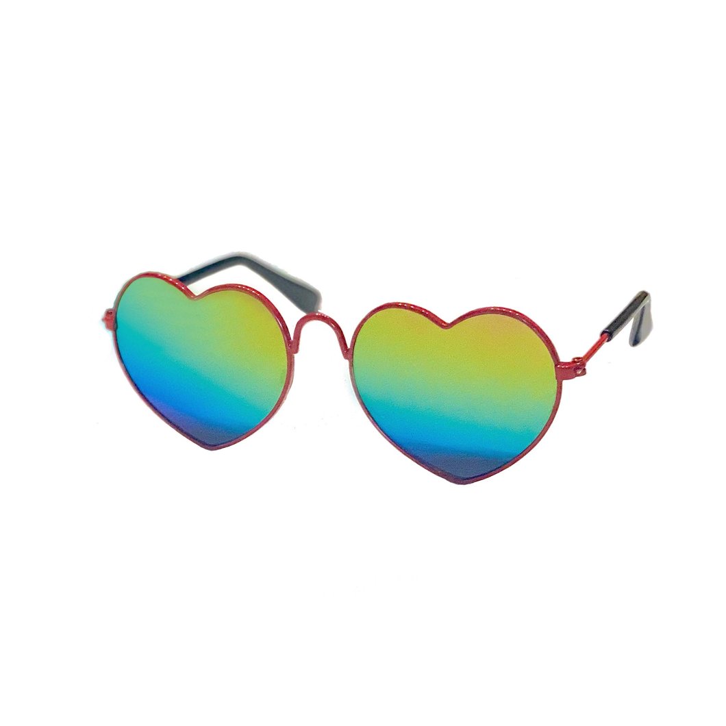 Rainbow tinted glasses Clearance