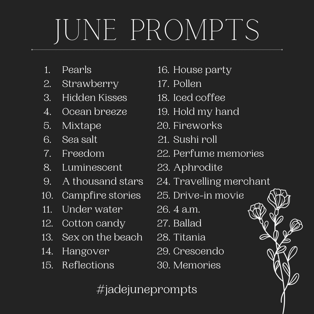 June Poetry Prompts Self set self sustained. Poets