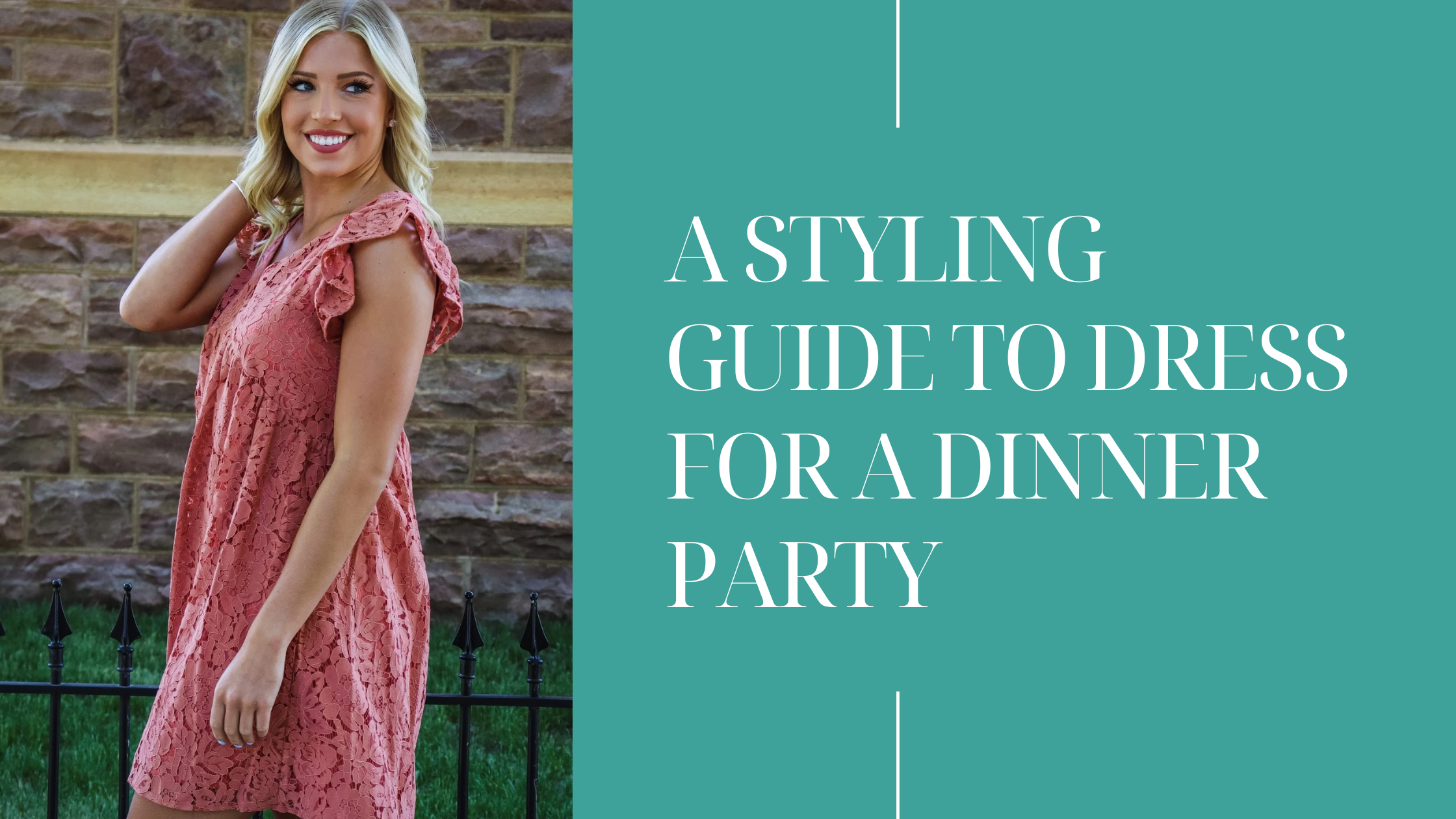 A Styling Guide To Dress For A Dinner Party | Styled A Styling Guide To Dress For A Dinner Party | Styled
