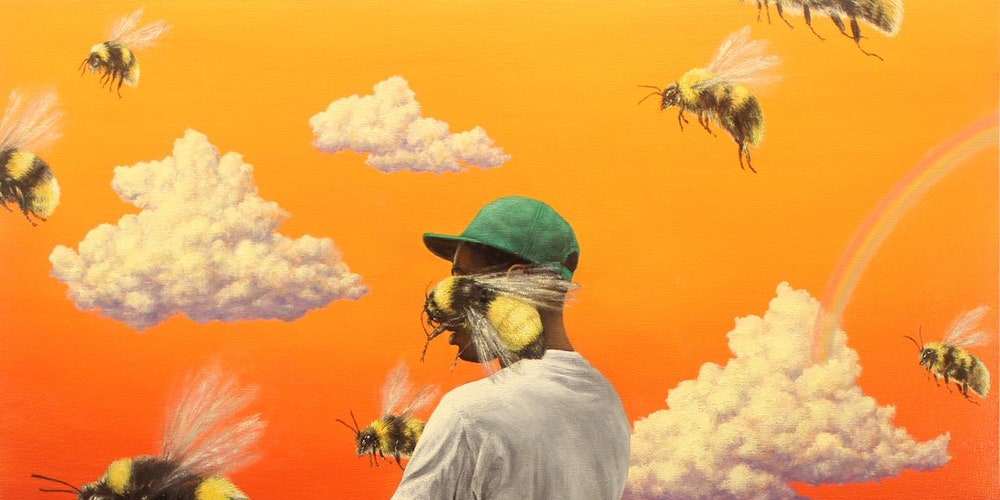 tyler the creator flower boy art