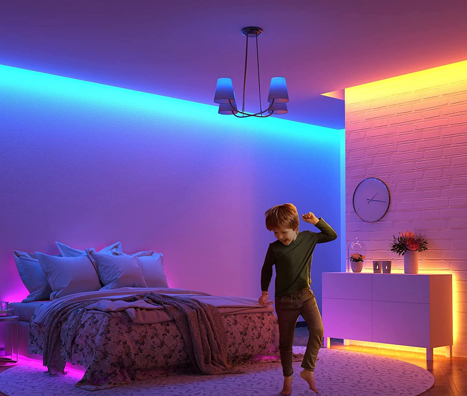 Transform your kid's room with LED strip lights