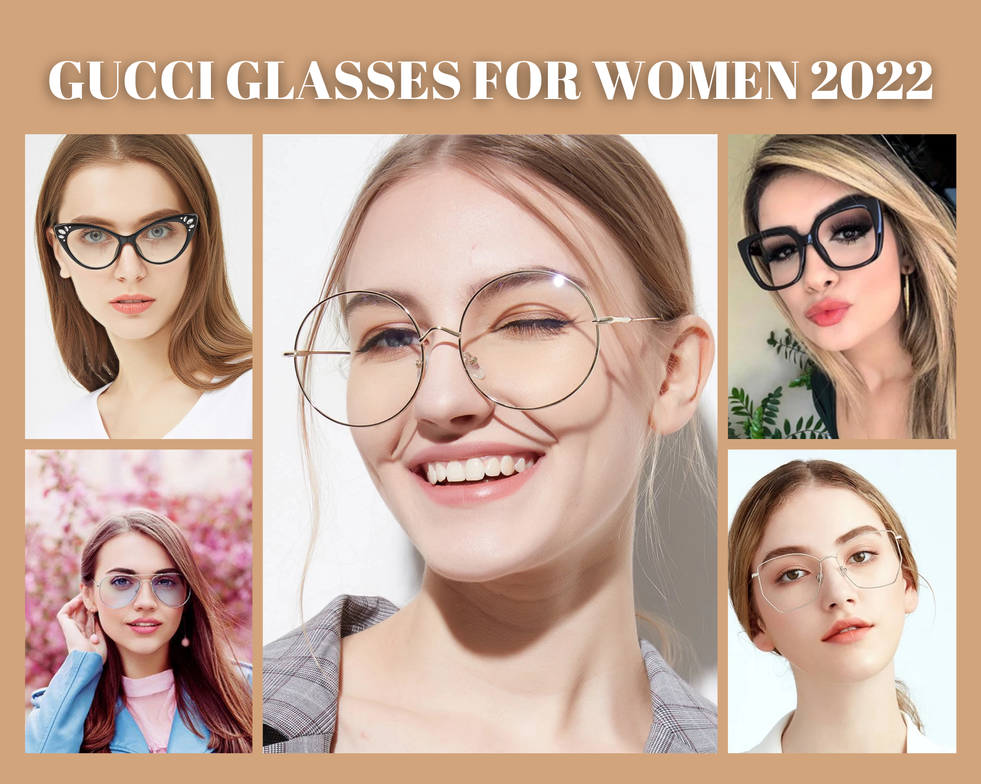 woman womens gucci eyeglasses on face