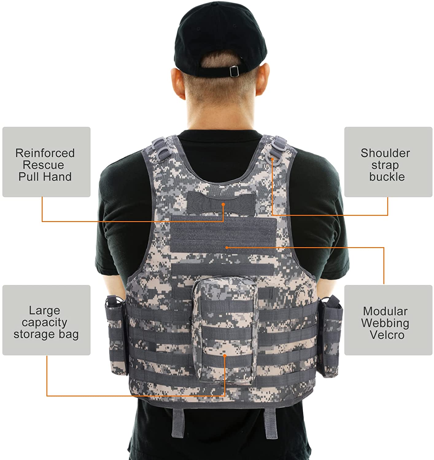 How do you make a reinforced tactical vest to submit?