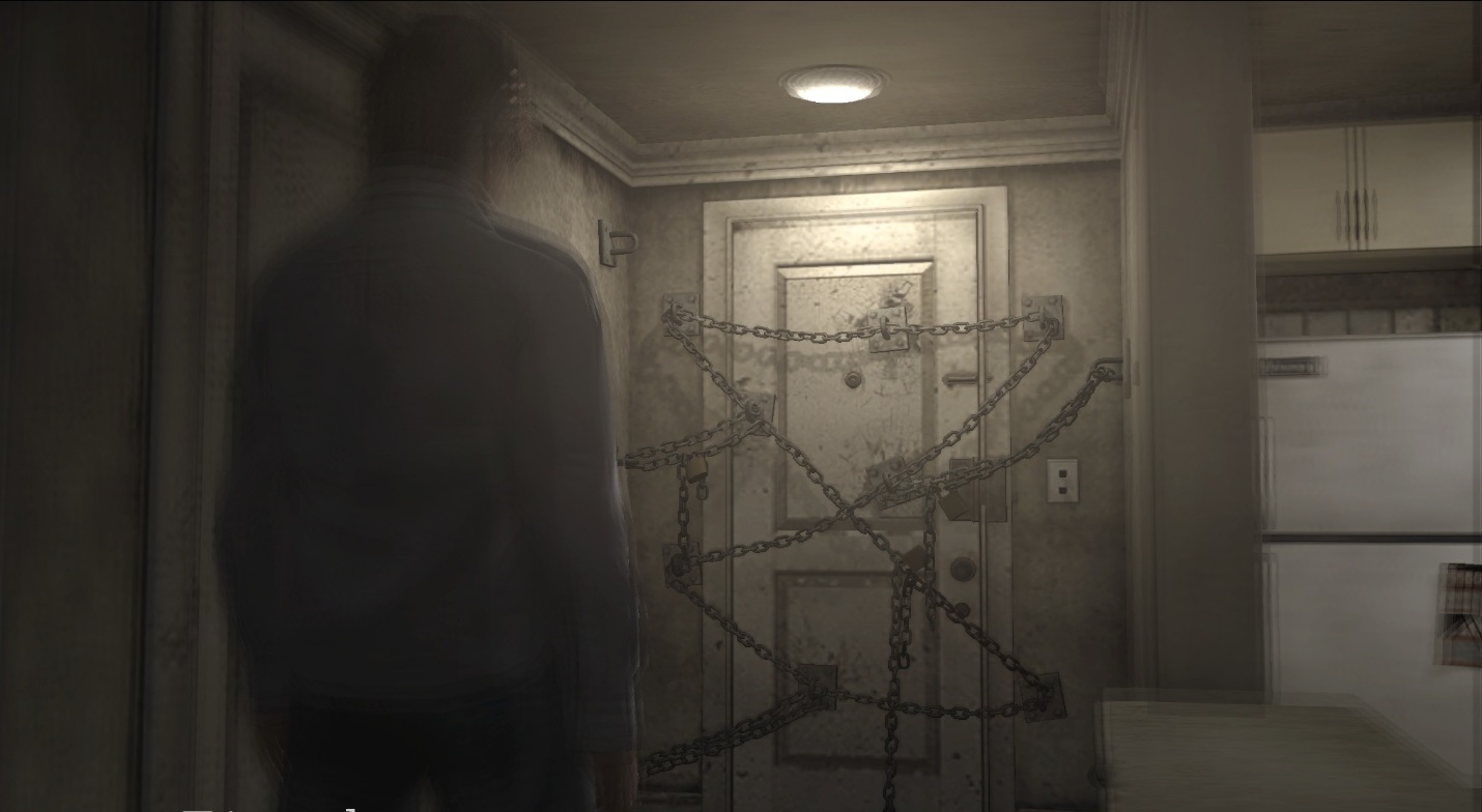 If Silent Hill 4 was a good game, it would have been an abstract masterpiece.