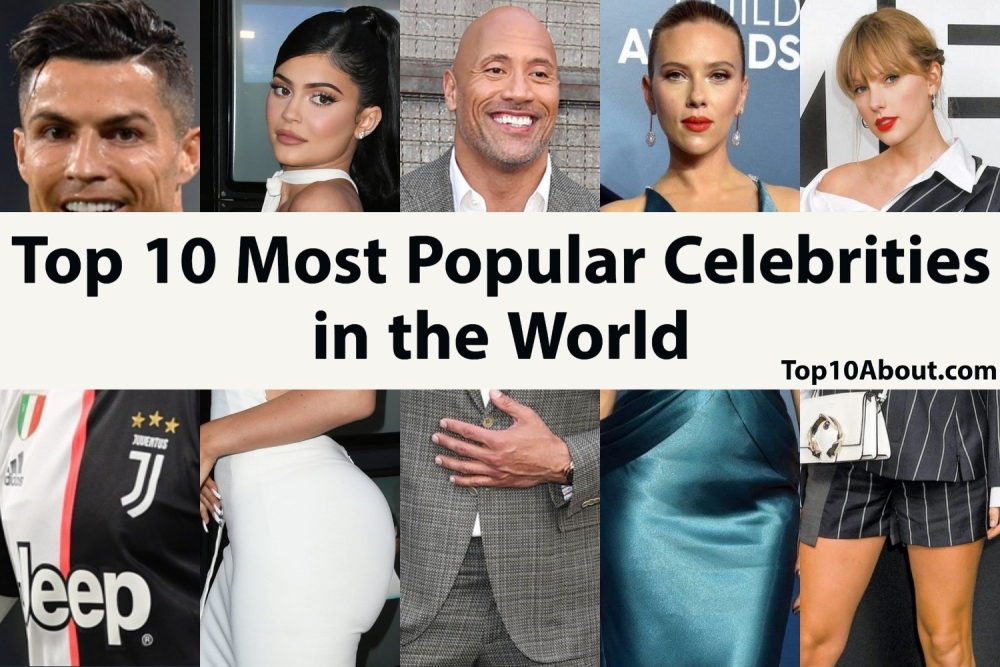 Most Famous Persons, Top 10 most famous people in the world
