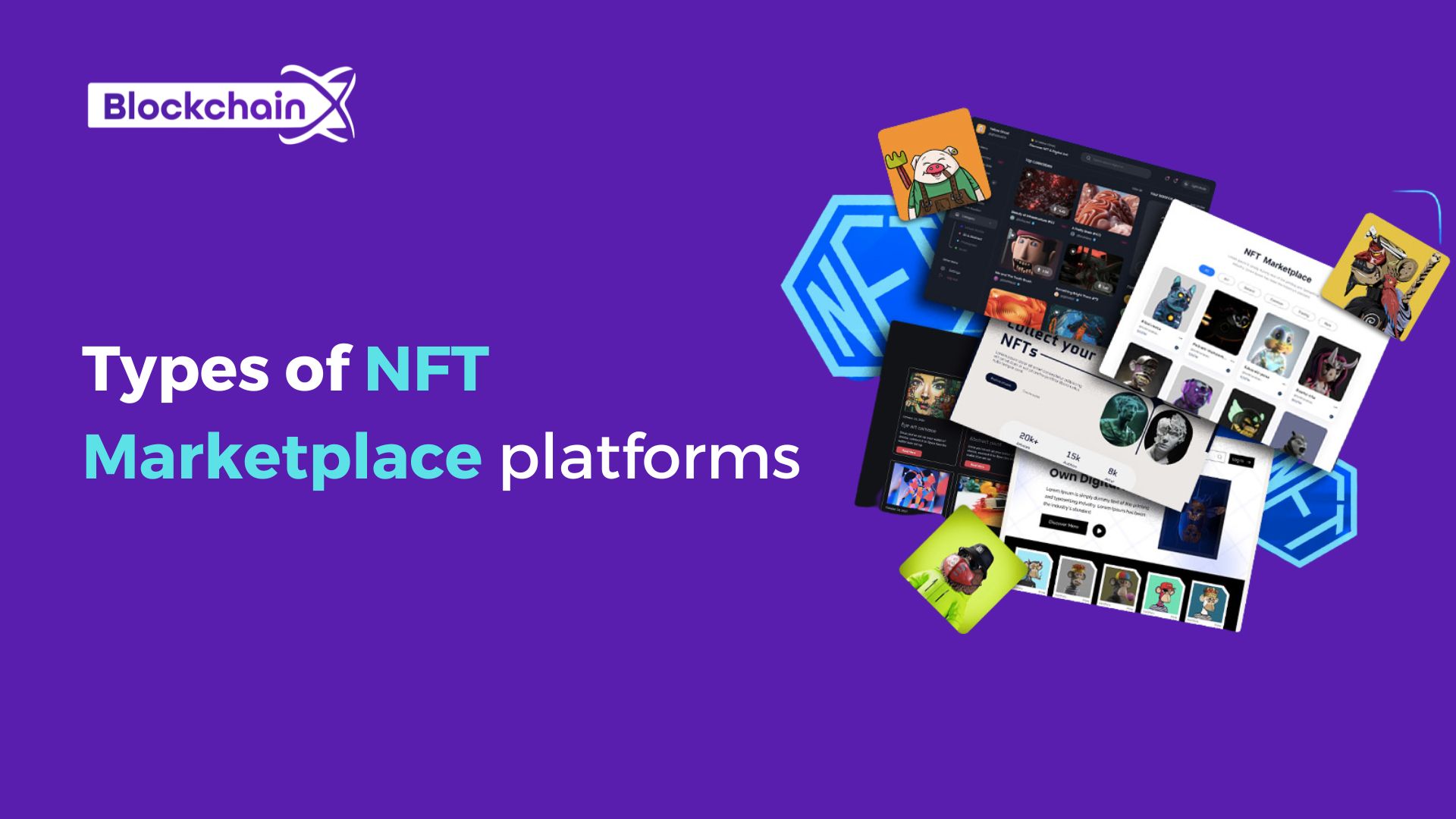 Types of NFT marketplace platforms | 01
