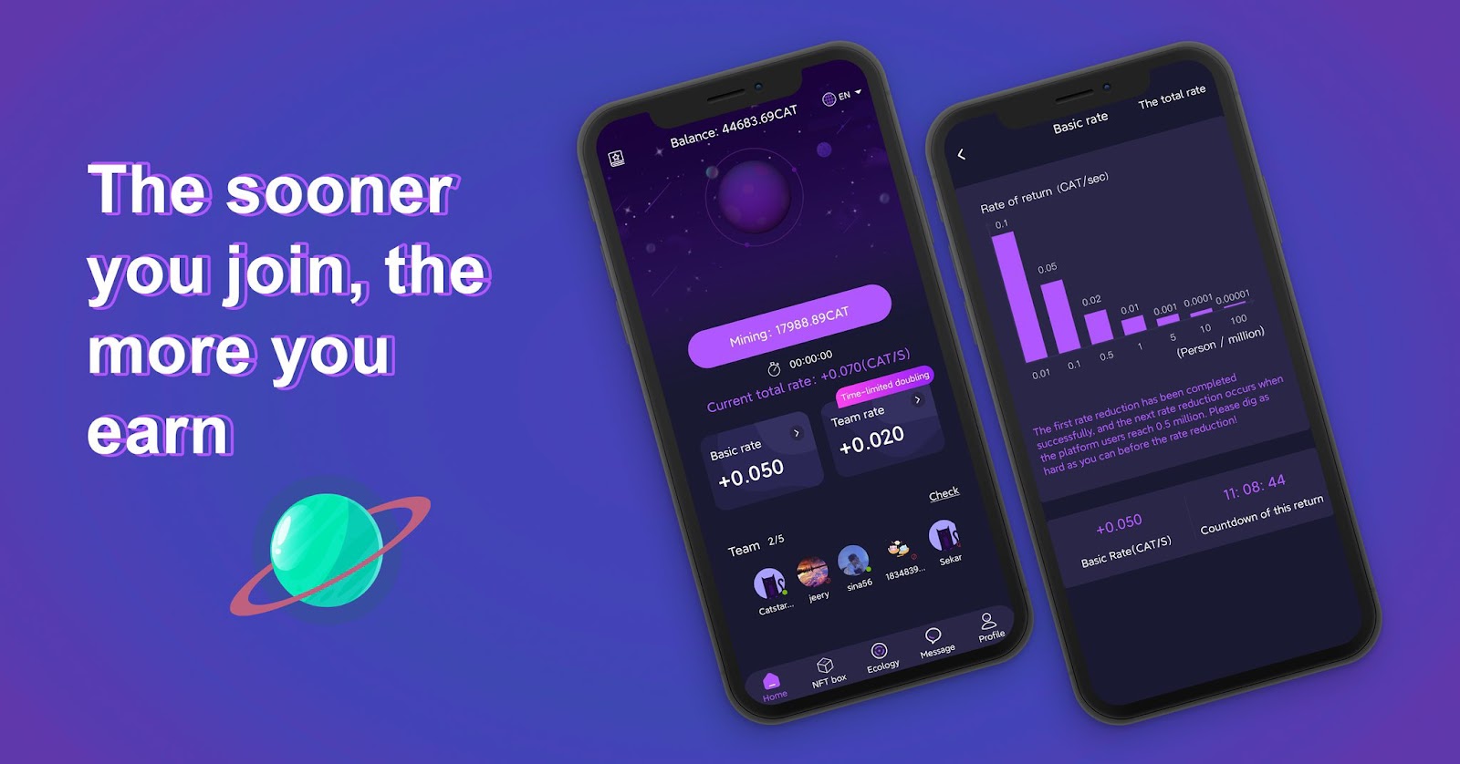 Best Crypto Mining App..(CAT STAR) | Trader