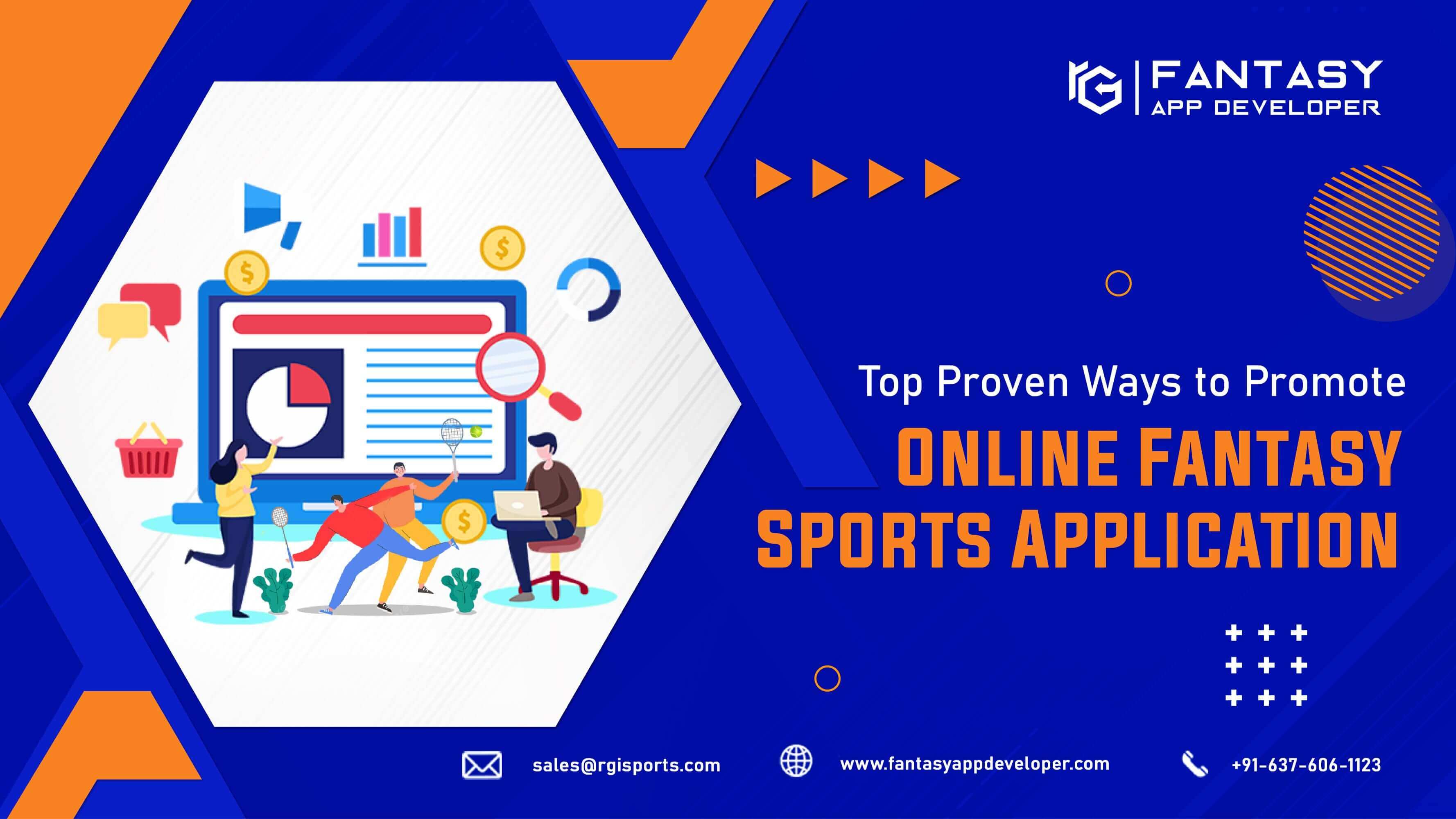 Top Proven Ways to Promote Online Fantasy Sports Applications | 01