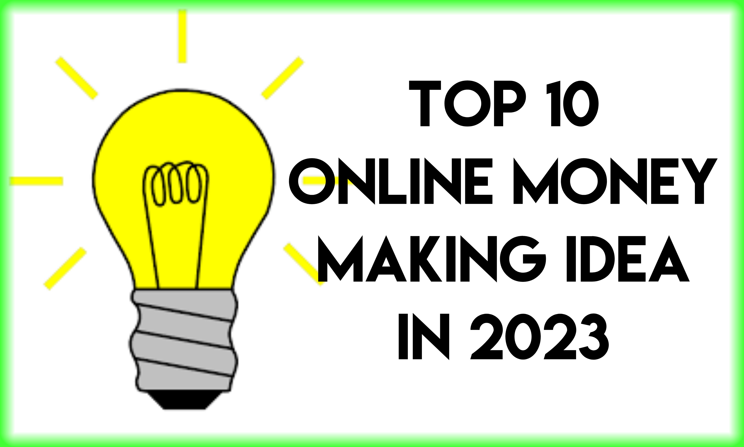10 Proven Ways to Make Money Online