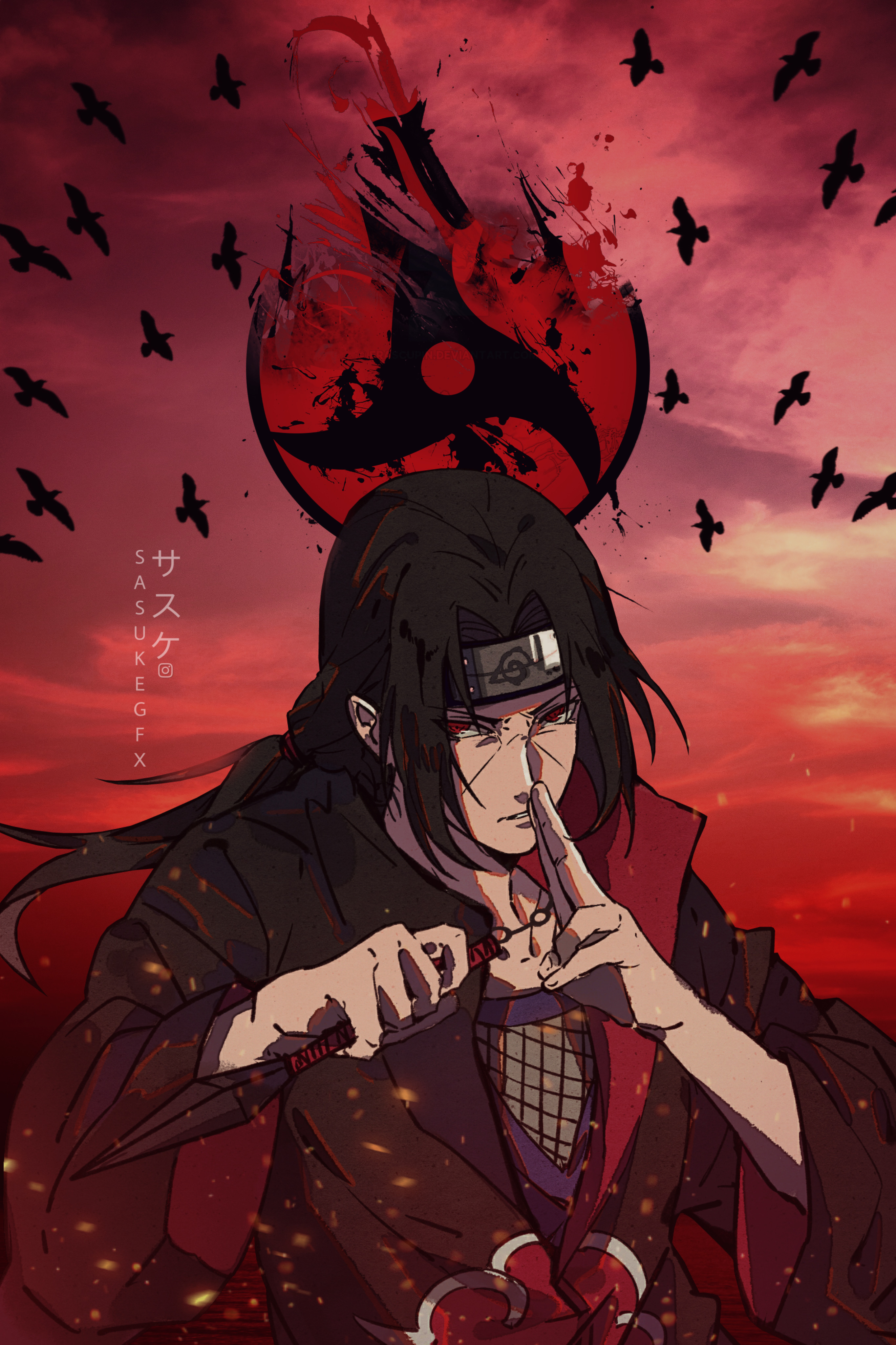 uchiha itachi cover photo