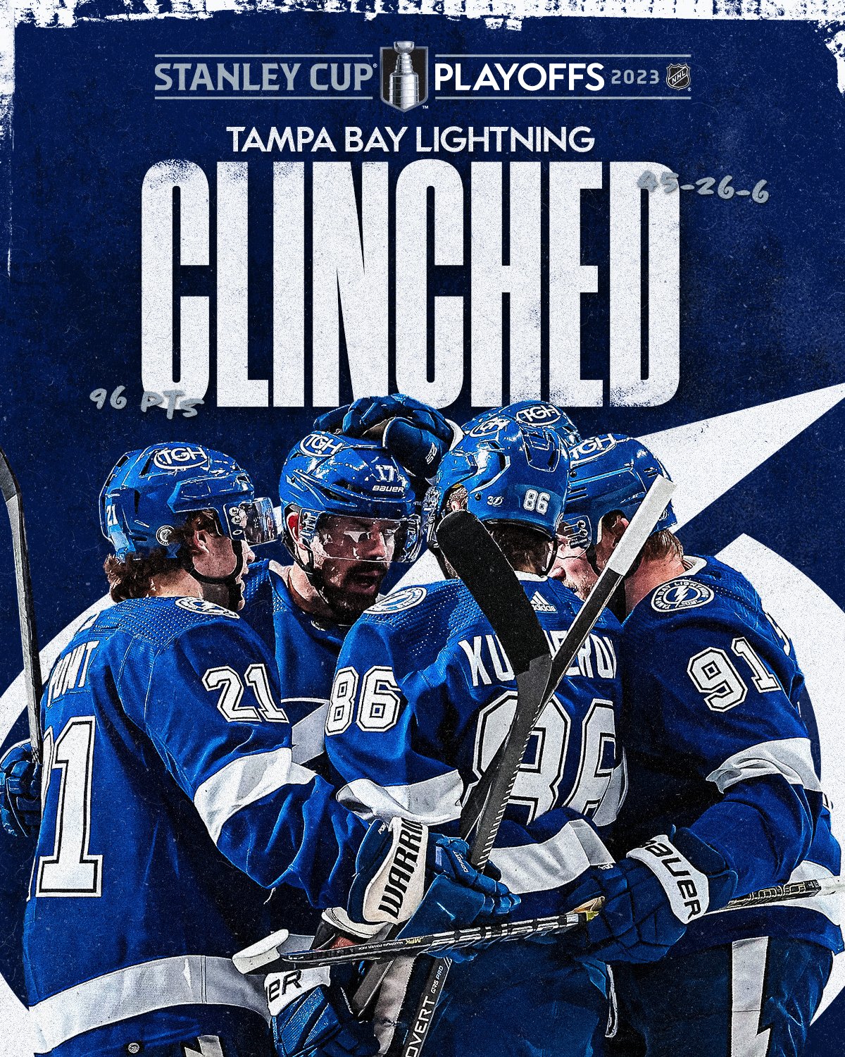 The Tampa Bay Lightning's NHL playoffs run for a three-peat is