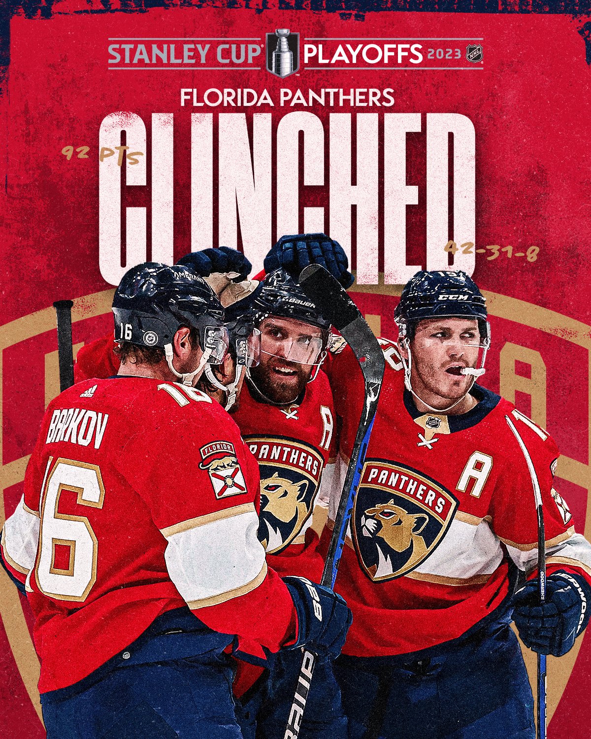 Panthers clinch playoff spot thanks to losses by Pittsburgh and