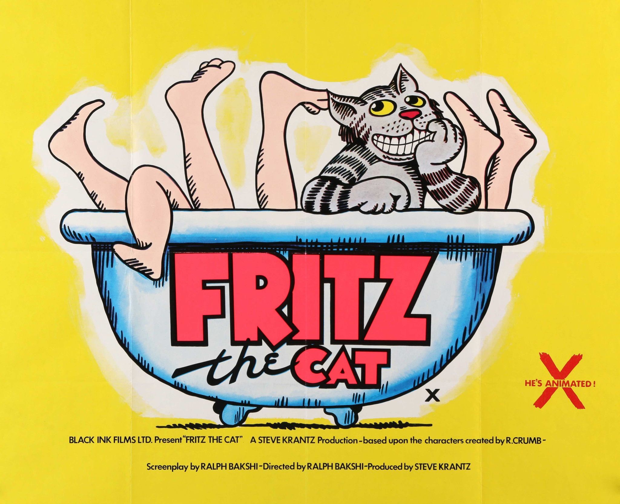 Fritz the cat bathtub orgy